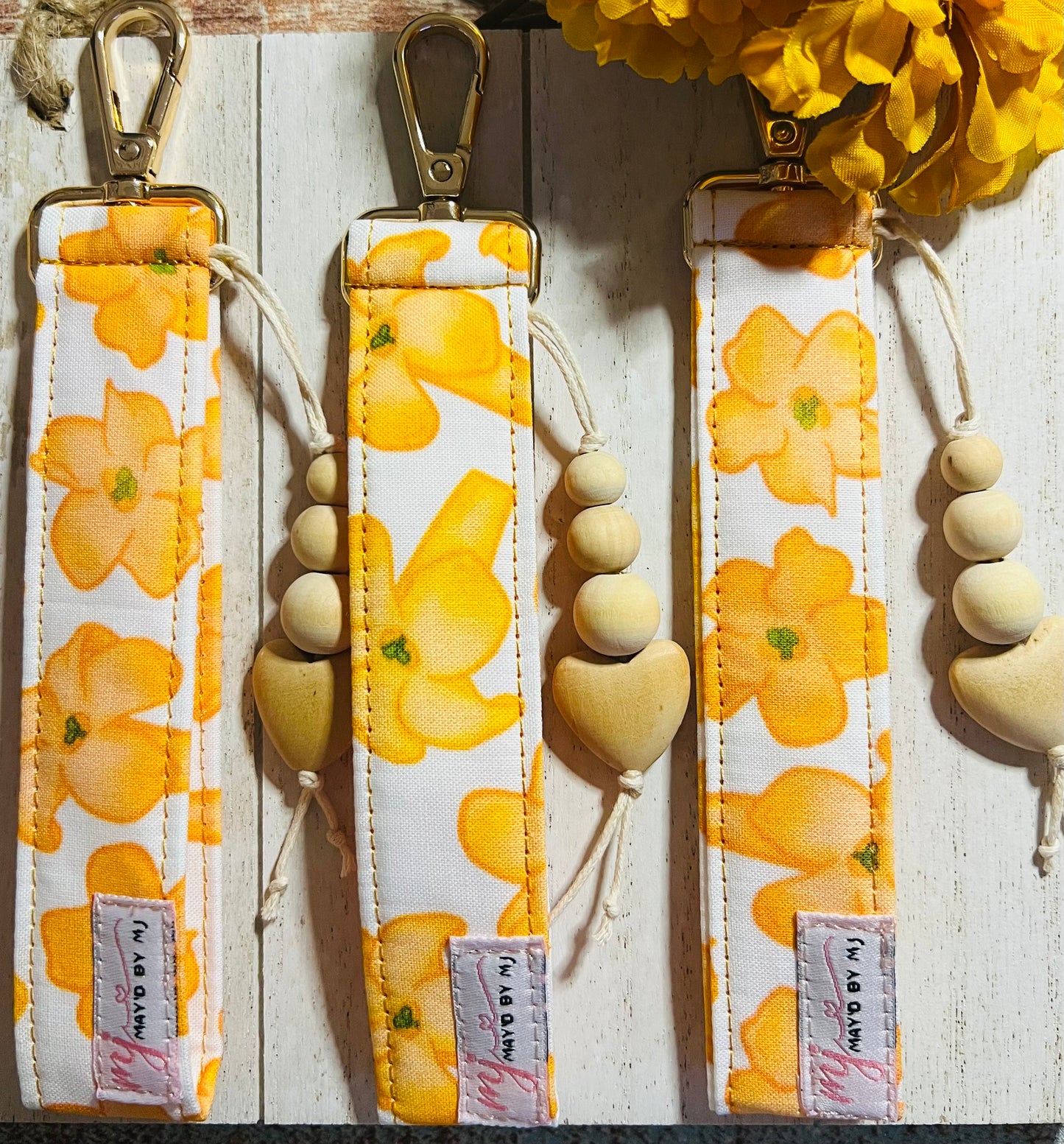 “PUAKENIKENI” Keychain Keyfob Wristlet